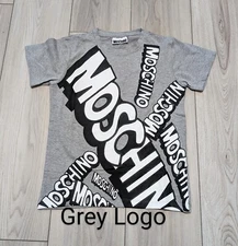 Unisex NWT Super Soft Moschino Print T-shirts for  Teens & Adults Sizes: 10Y-18Y