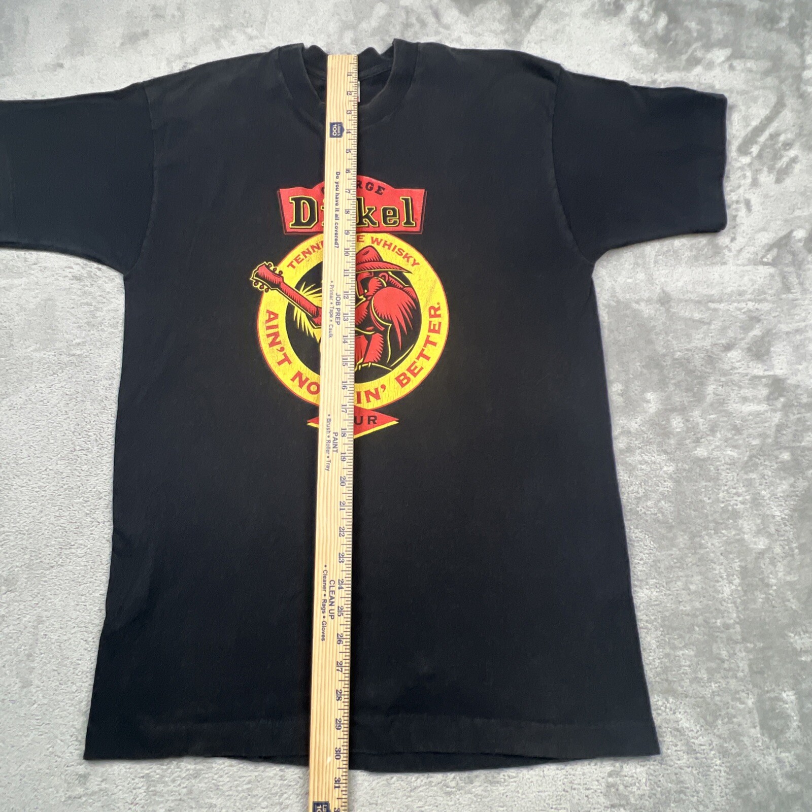 Vtg 1990s Fruit Of The Loom Single Stitch George Dickel Aint Nothin Better Sz L