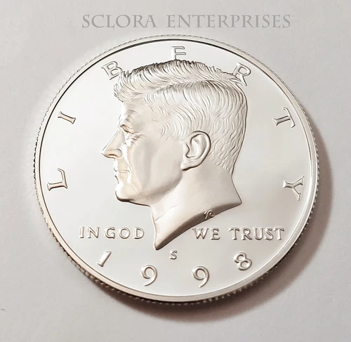 1998 S KENNEDY *90% SILVER PROOF* HALF DOLLAR