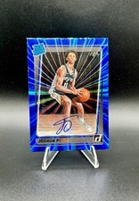 Joshua Primo 2021-22 Panini Donruss Blue Holo Laser Auto /25  (AU, RC)