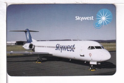 Single Airline Playing Card ''Skywest, QZW 100 A'' Chan/Mertens #, Standard