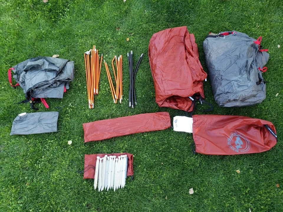 Tienda Big Agnes String Ridge 2 Personas Cordura 4 Temporadas Invierno Huella de Nieve Incd Foto 3 de 4