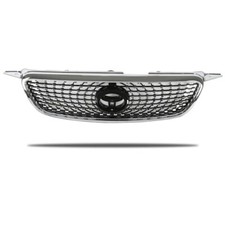 For 2003-2008 Toyota Corolla Front Bumper Grille Hood Style Diamond Grill Chrome