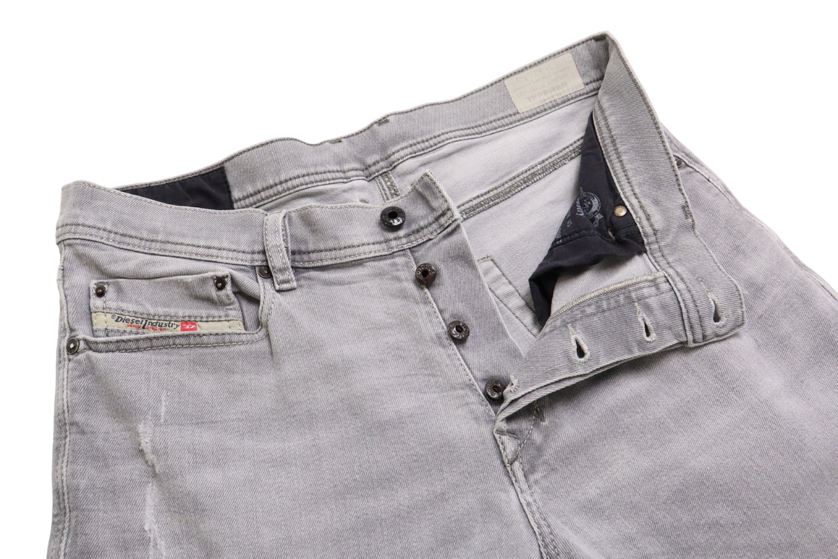 【美品】DIESEL TEPPHAR SLIM-CARROT W30 L32 DIESEL Tepphar Slim-Carrot Stretch Jeans Men's W32/L30 Ripped