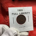 1903 INDIAN HEAD PENNY FULL LIBERTY 1 TOP DIAMOND 💎