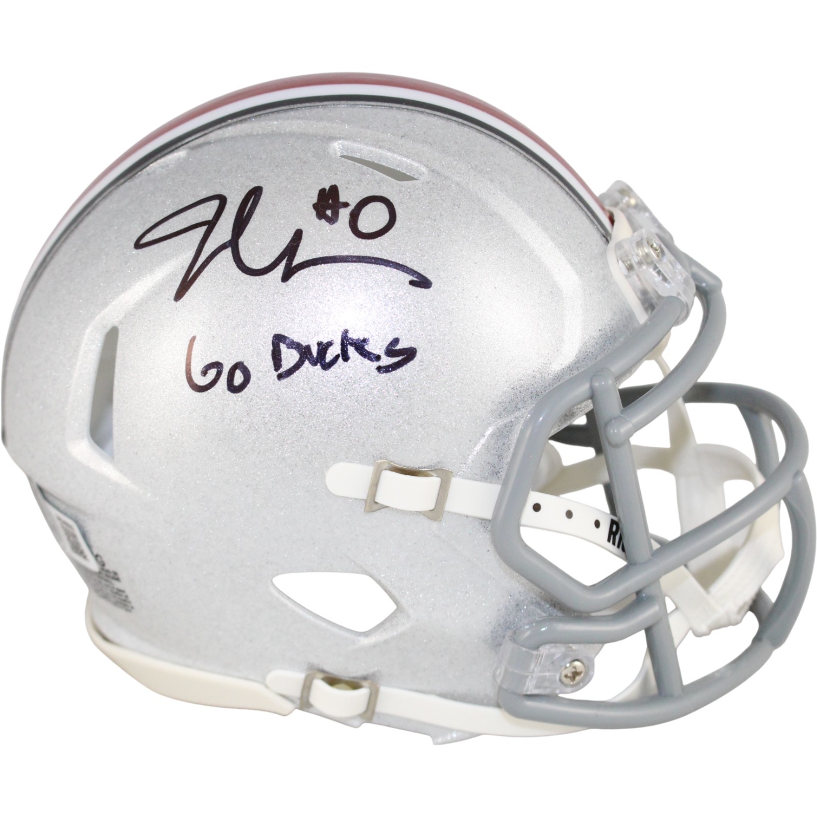 Cooper Autographed Signed Ohio State Buckeys Jonathon Ohio State Buckeyes Mini Helmet Insc Beckett W 52841 