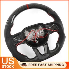 Carbon Fiber Heated Steering Wheel For Dodge Challenger Durango Srt 20172023
