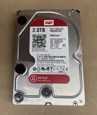 WD Red 2TB NAS Hard Drive (WD20EFRX) - 3.5" SATA - Tested Good / Clean SMART