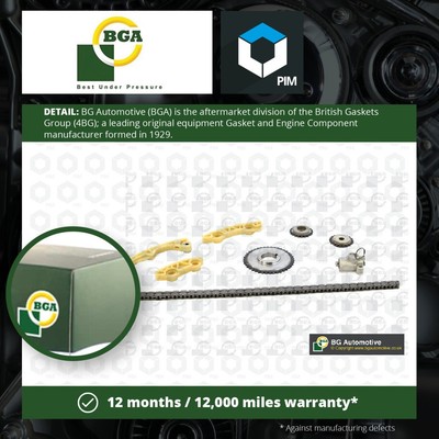Timing Chain Kit fits VAUXHALL ASTRA G 2.2 01 to 05 Z22SE BGA 12576647 12642713