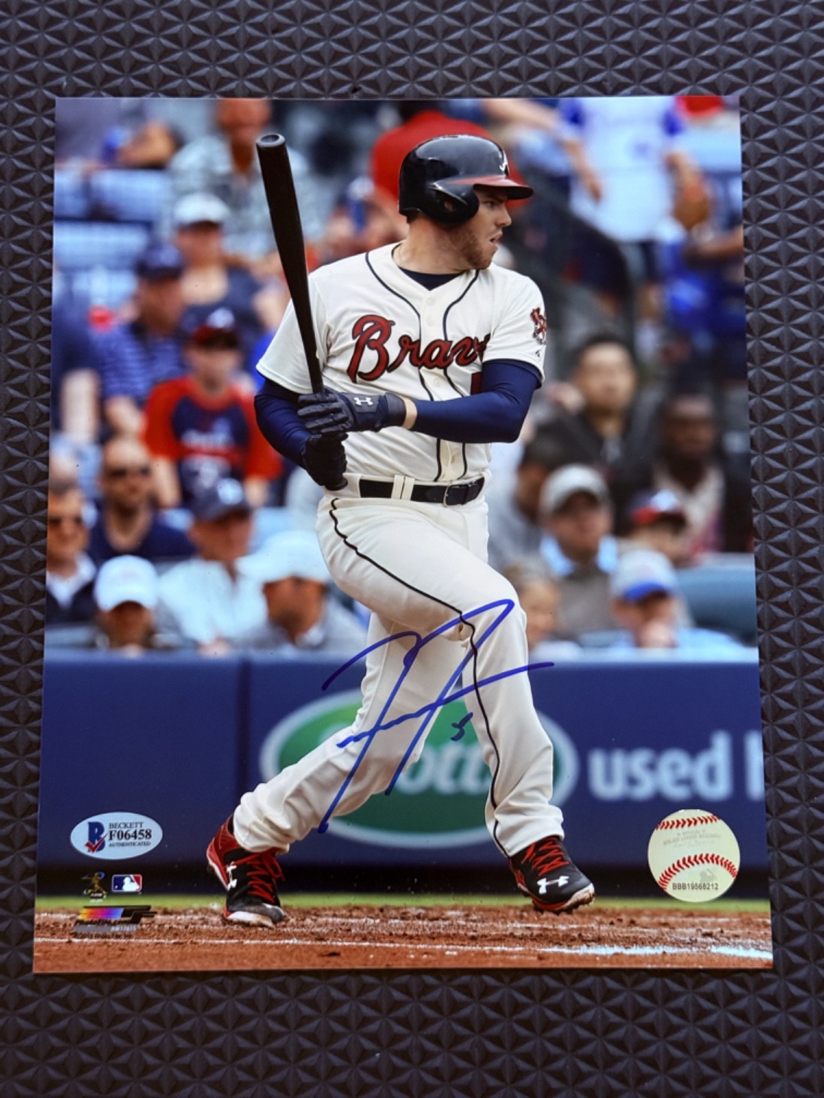 Freddie Freeman Autographed Signed Atlanta Braves 8x10 Photo Beckett 