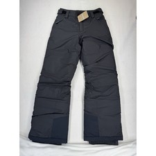 Patagonia Youth Powder Town H2NO Pants Black NWT size Large - 12