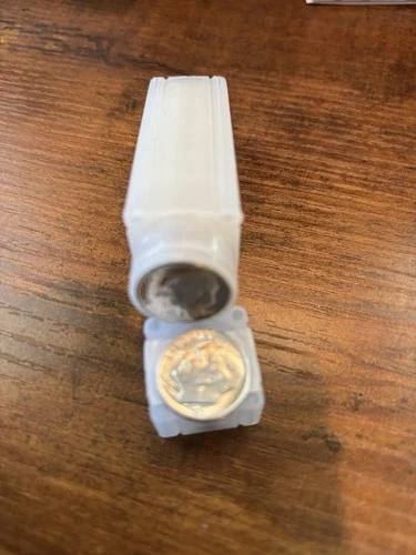 1 Roll Of 50  Gem BU 1959 Silver Dimes. -90% Silver
