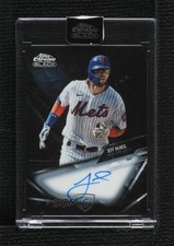 2021 Topps Chrome Black Chrome Black Auto Jeff McNeil #CBA-JM Auto 0qo1