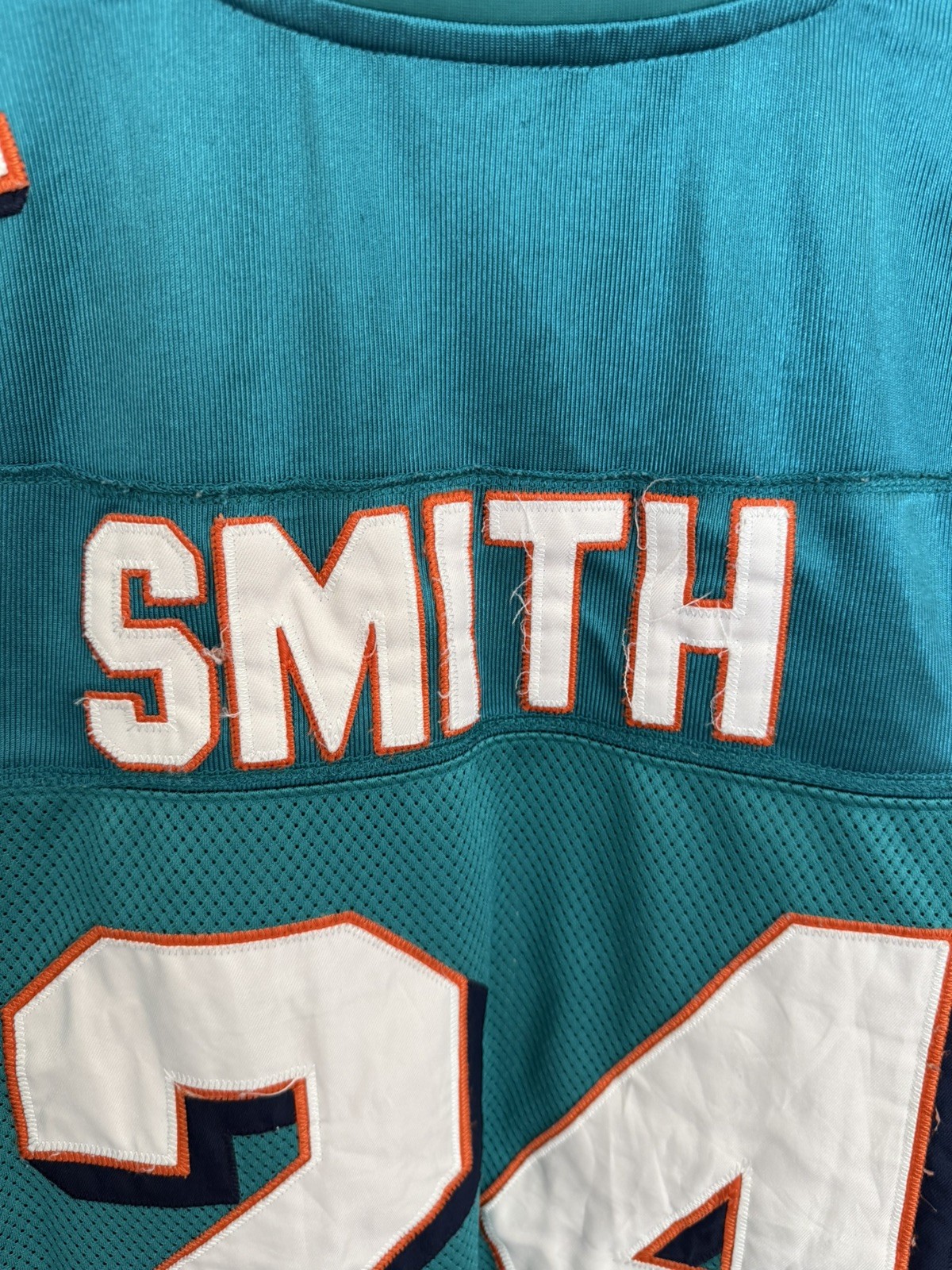 Miami Dolphins #24 jersey embroidered (M) thumbnail 12