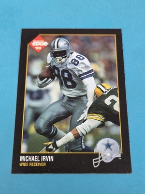 1992 Collector's Edge #33 Michael Irvin Football Card Buy 10+ 50% Off 6I
