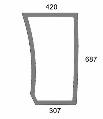 Front unten links - Same 0.012.1435.0/10 - Kabine IRON IRON Tier 3 IRON HI-Line 
