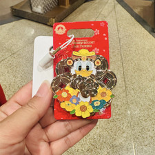 Disney pin authentic 2026 New Year Scrooge Mcduck spinner shanghai disneyland