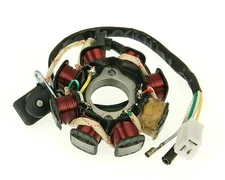 Baotian BT49QT-12C Rebel Alternator Stator for Chinese 4T 50cc (Version 2)