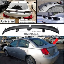 Fits Saturn Ion 2003-07 4dr Sedan Trunk Spoiler Pro Style Glossy Black Universal