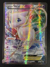 Mew EX XY126 Pokemon 2016 Black Star Promo Full Art Rare Card Lightly Played