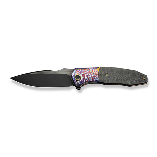 WE Knife Archeozoic 23091-3 Rose Carbon Fiber Flamed Titanium M390 Stahl Messer - Bild 2 von 7