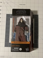 Star Wars The Black Series 6  DARTH SIDIOUS  Figure  Revenge Of The Sith