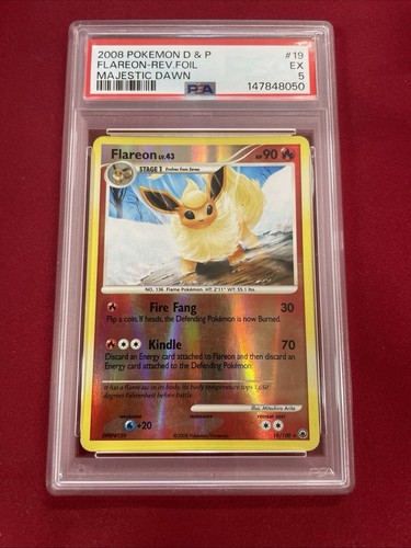 Flareon graded PSA 5 for sale on eBay