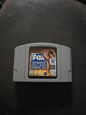 Fox Sports College Hoops 99 Nintendo 64 N64 Authentic