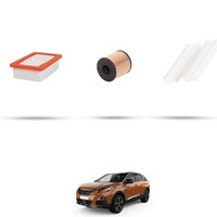 Hoffcar Wartungsset - 4 Filter FüR Peugeot 3008 Ii 1.6 Puretech 133KW Ab 2018