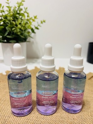 Global Beauty Care RETINOL Renewing Double Serum 1.7 fl oz (50mL) (Qty 1)