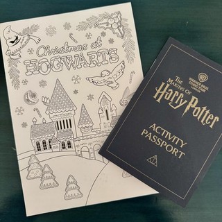 Making of HARRY POTTER London WARNER BROS Studio Stamped Activity Passport Card