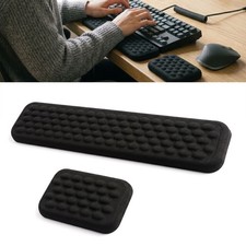 Keyboard  Mouse Wrist Rest Set Memory Foam Ergonomic Wrist Support Non Slip Pad