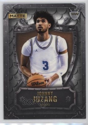 2022 Wild Card Matte Draft Weekend Warriors Johnny Juzang Rookie RC Shield 1io5