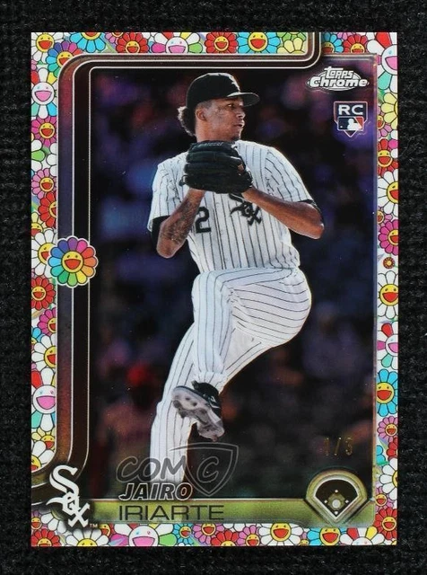 2025 Topps Chrome Murakami Variation 1/3 Jairo Iriarte #145 Rookie RC