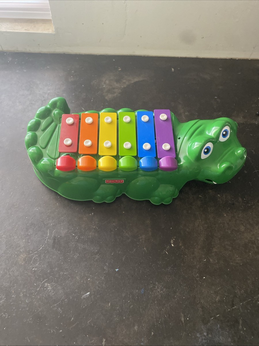 コッシー Vintage Fisher Price Xylophone Piano Kids Toy Musical 1998