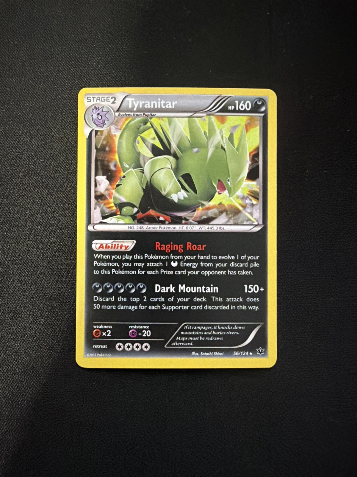 Tyranitar - (Cosmos Holo) 056/124 