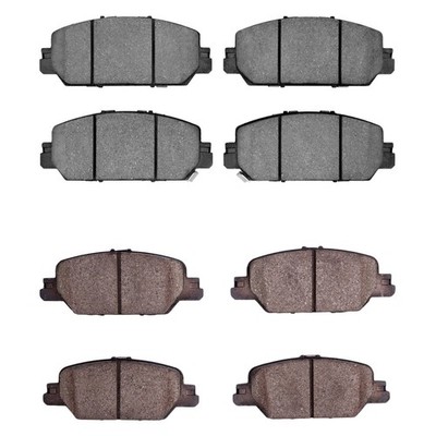 For Honda CR-V 17-19 R1 Concepts Optimum OEp Front & Rear Brake Pad Set