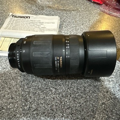 Tamron AF75-300mm f/4-5.6 LD Macro 1:3:9 for Pentax AF Cameras In Original Box