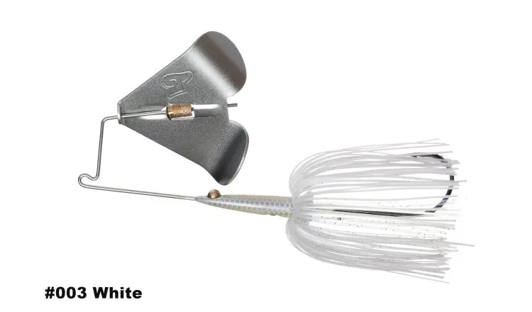 Teckel MAXQUEAKER 1/2oz #003 WHITE Color Buzzbait Topwater Squeaky Dolphin Japan - Image 2