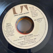 Bill Conti - Reflections/Gonna Fly Now UA-XW940-Y 45rpm VG+ R36