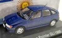 Altaya 1/43 - Volkswagen Pointer Gli 1995 Blue Blister Packed Diecast Model Car