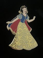 LE 125 Snow Whit Golden Brocade Princess Dress Shopping Pin RARE