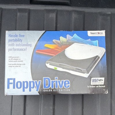 SmartDisk USB External 3.5in Floppy Drive USB-Powered Mac/PC 1.44MB