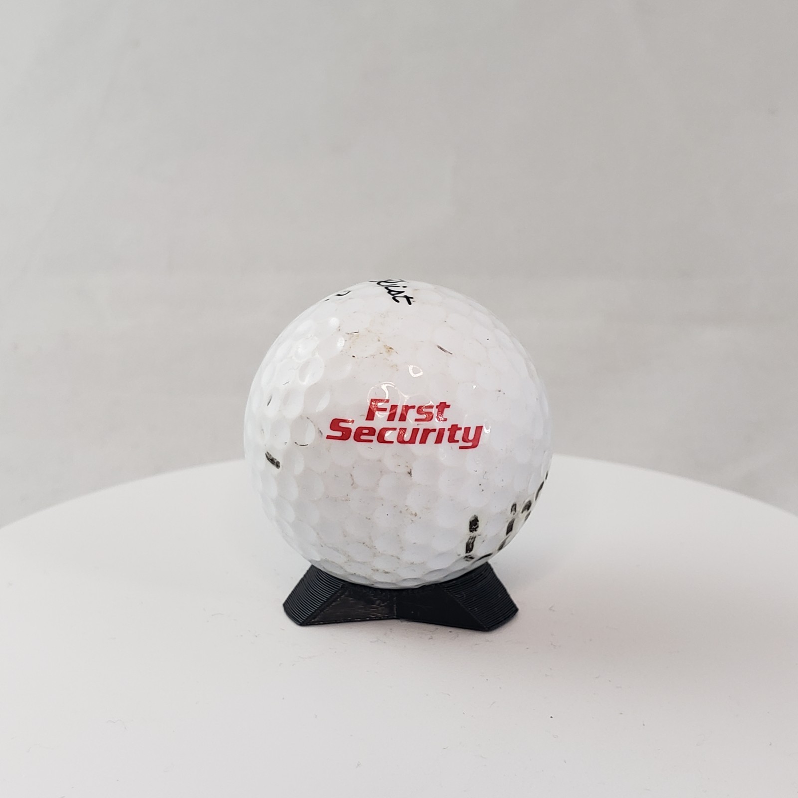 First Security Collectible Logo Golf ball
