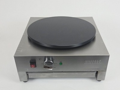 Crêpes Gerät elektrisch Buffalo CT931-E-02, Crêpes Maker 3 kW,  Ø40cm, BW