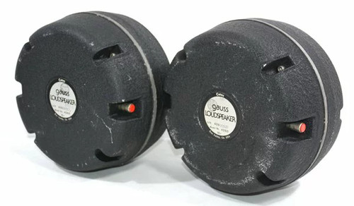 DDP GAUSS 4060 Compression Driver Pair 16-Ohm 2" Throat Alnico Vintage JAPAN JDM