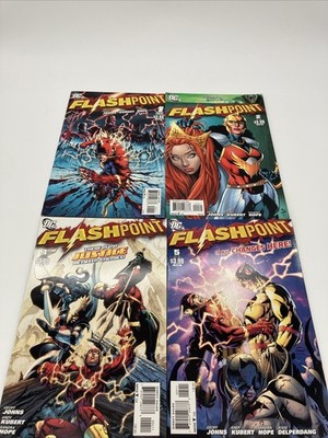 FLASHPOINT #1 2 4 5 DC 2011 GEOFF JOHNS & ANDY KUBERT! Ships Fast