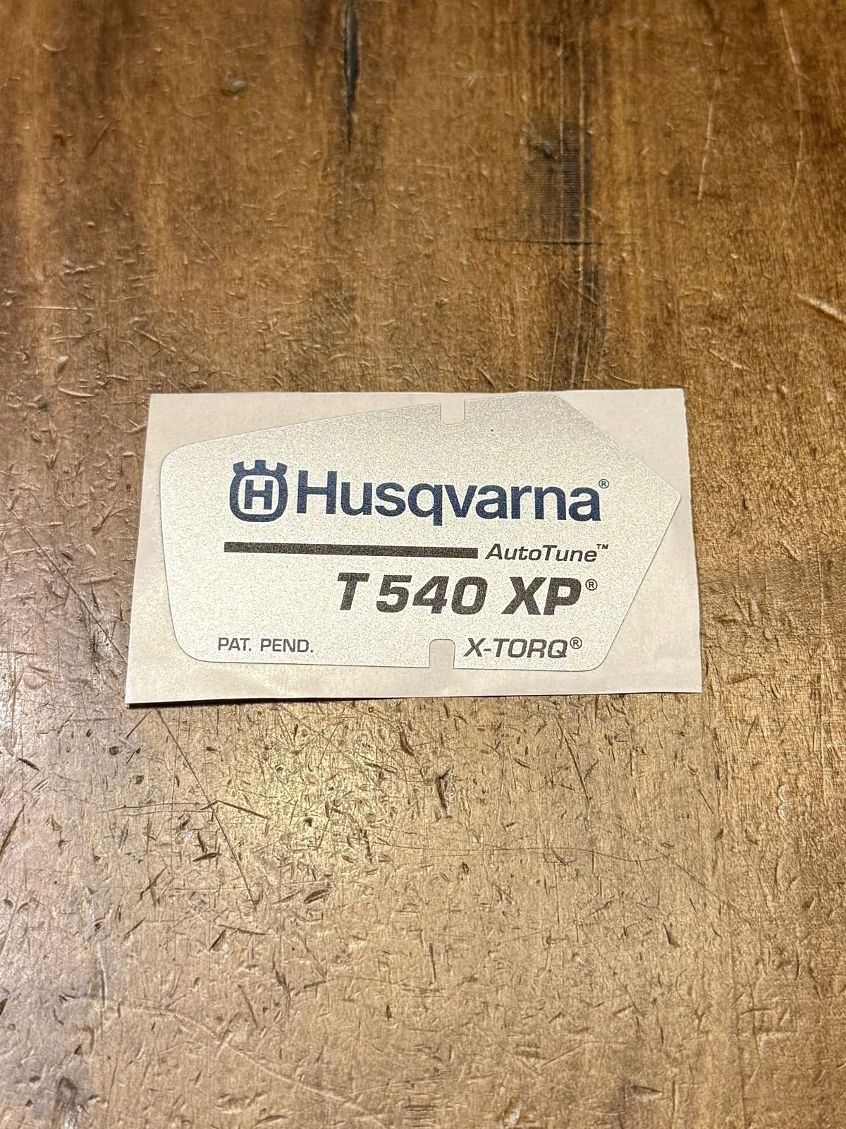 Husqvarna Decal T540XP T540XP II 506941901 Genuine OEM