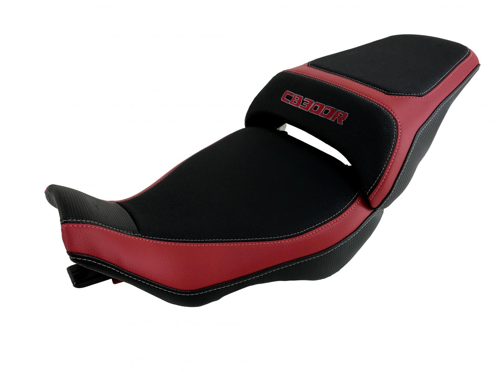 Housse de selle pour Honda CB300R avec revêtement anti-glisse technique Top Sellerie HSD7823