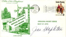 1972 Totem  Pole Playhouse Fayetteville, PA - AUTOGRAPHED JEAN STAPLETON - CVPS